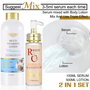 Rice Extract Whitening Serum,